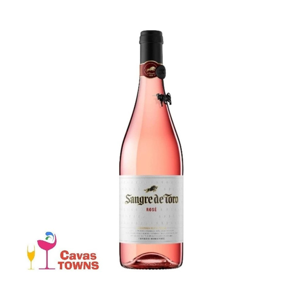 Vino Rosado Sangre de Toro Rosé 750ml - Cavas Towns Vino Rosado Sangre de Toro Rosé 750ml - Cavas Towns