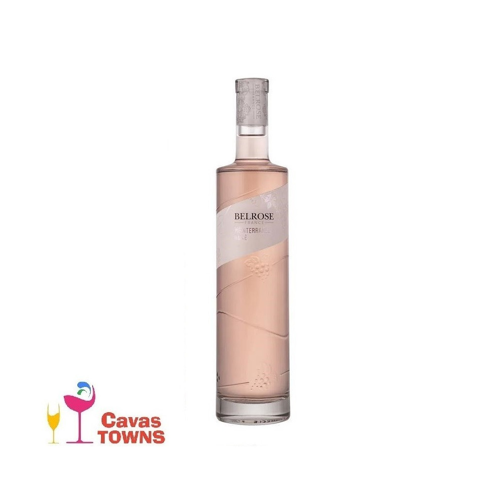 Vino Rosado Belrose Francés IGP Mediterranee 750 ml - Cavas Towns Vino Rosado Belrose Francés IGP Mediterranee 750 ml - Cavas Towns