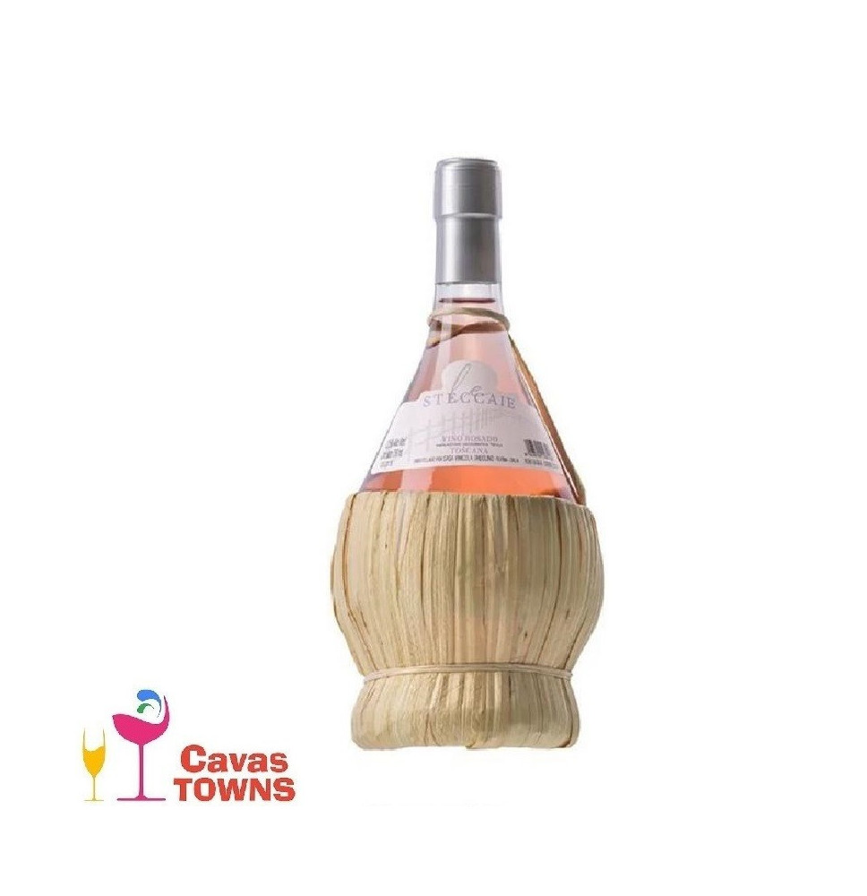 Vino Rosado Chianti Steccaie Docg Fiasco Sangiovese 750 ml - Cavas Towns Vino Rosado Chianti Steccaie Docg Fiasco Sangiovese 750 ml - Cavas Towns