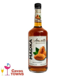Licor Madka De Almendras Tipo Amaretto 1000 ml - Cavas Towns Licor Madka De Almendras Tipo Amaretto 1000 ml - Cavas Towns
