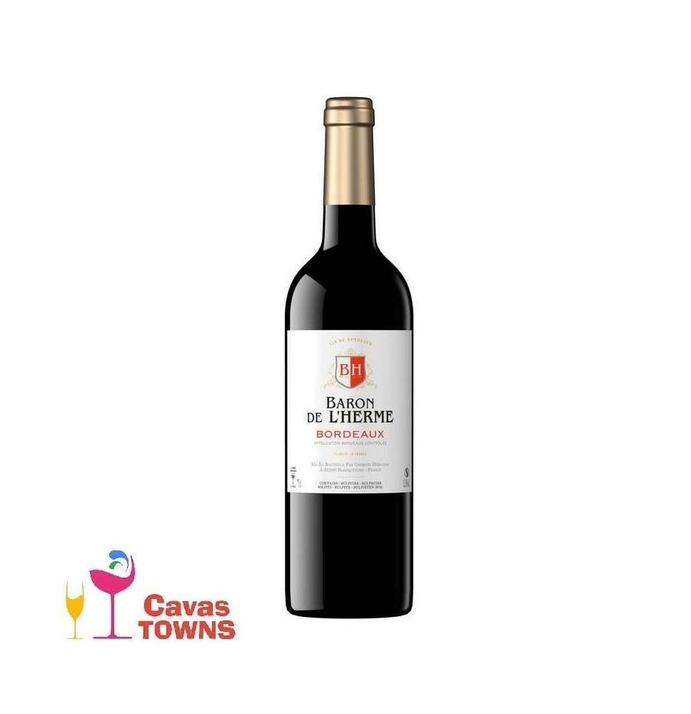 Vino Tinto Baron de l'Herme 750 ml - Cavas Towns