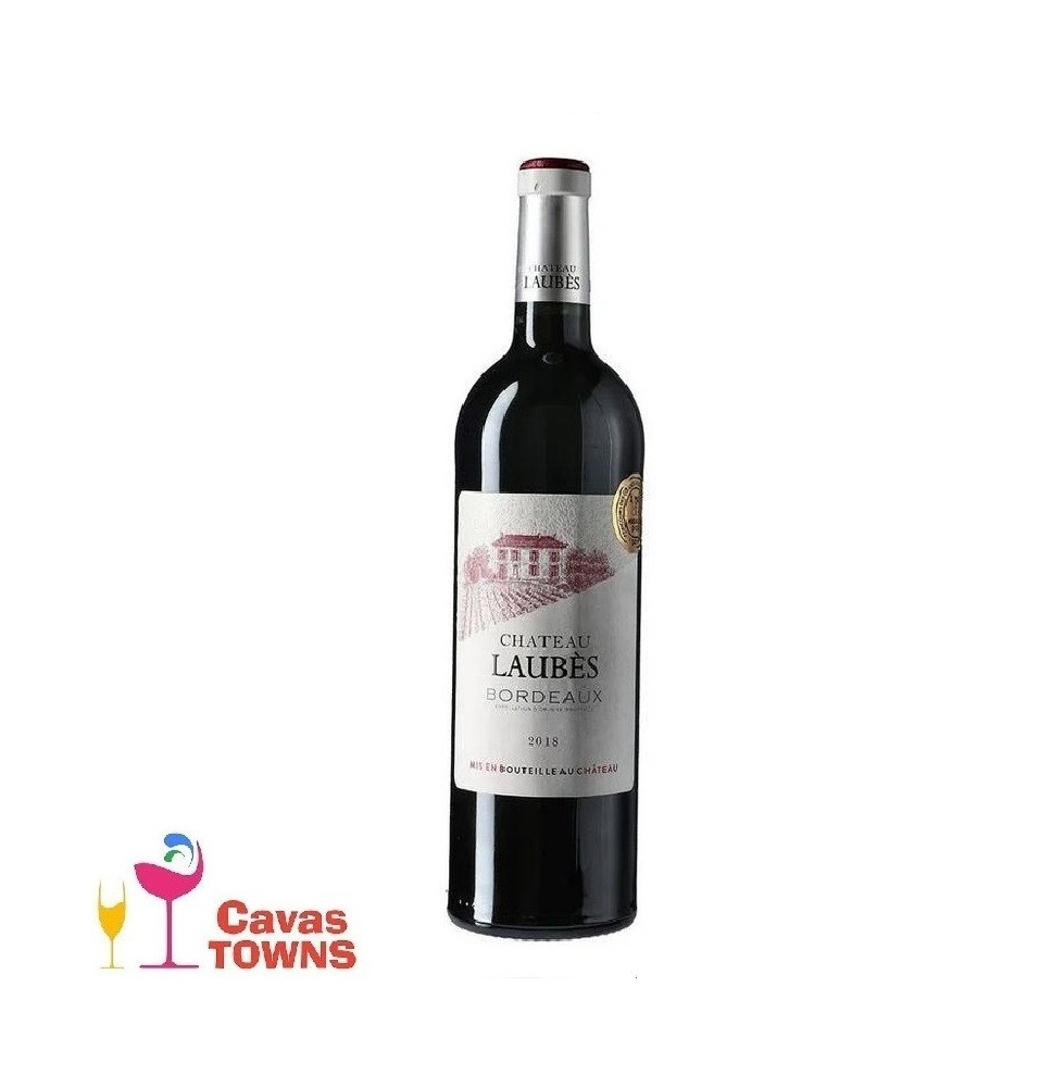 Vino Tinto Chateau Laubes 750 ml - Cavas Towns
