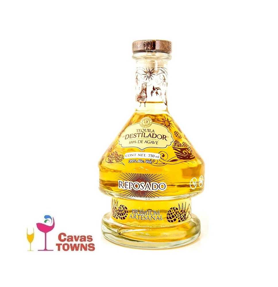 Tequila El Destilador Reposado 750 ml - Cavas Towns Tequila El Destilador Reposado 750 ml - Cavas Towns