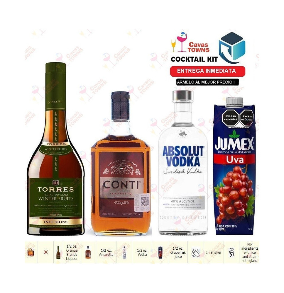 Cocktail Kit 57 T - Florida Plates Receta Recipe - Cavas Towns