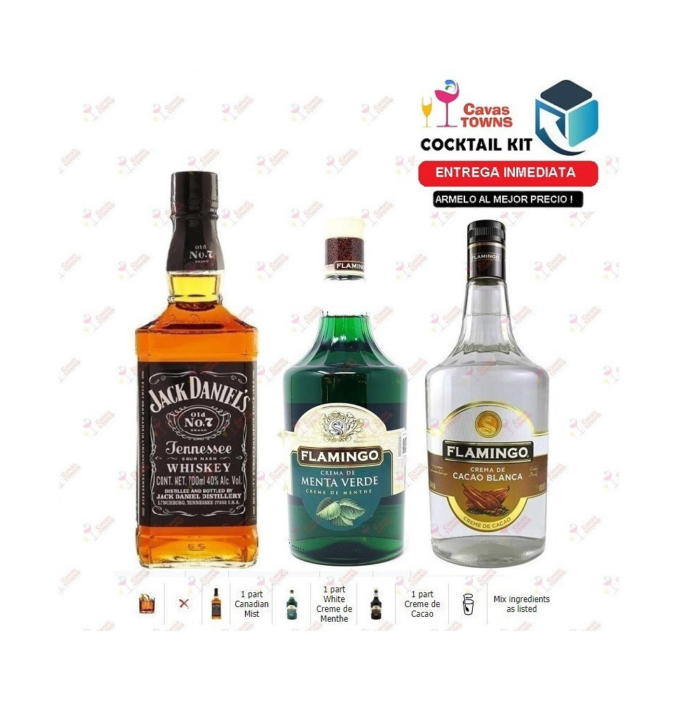 Cocktail Kit Canadian Goose - 2 Receta Recipe - Cavas Towns