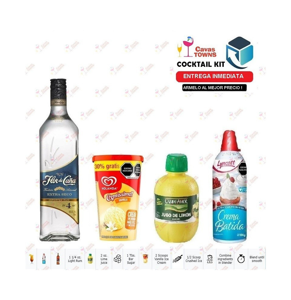 Cocktail Kit Frozen Key Lime Receta Recipe - Cavas Towns