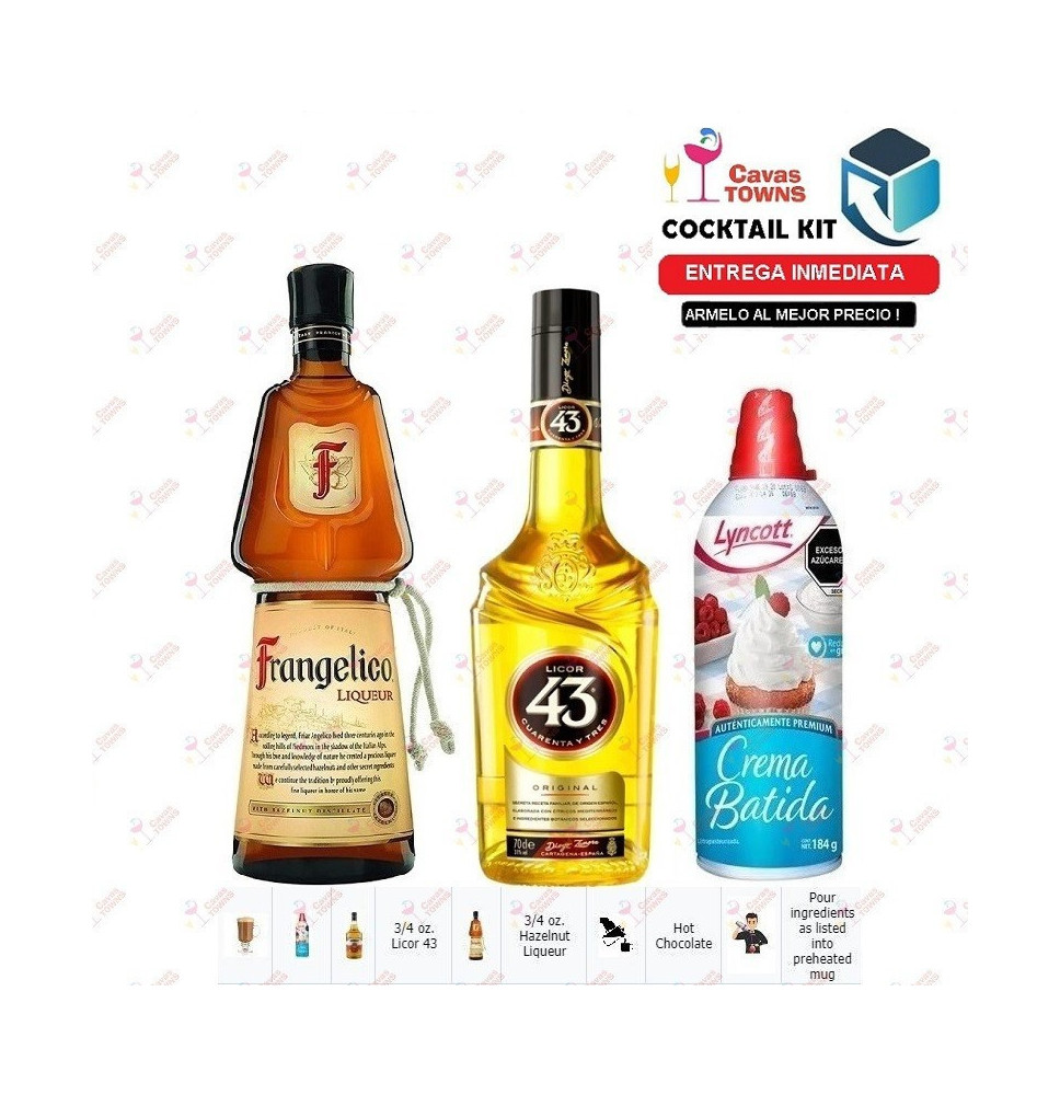 Cocktail Kit Hot Chocolate Monk Receta Recipe - Cavas Towns Cocktail Kit Hot Chocolate Monk Receta Recipe - Cavas Towns
