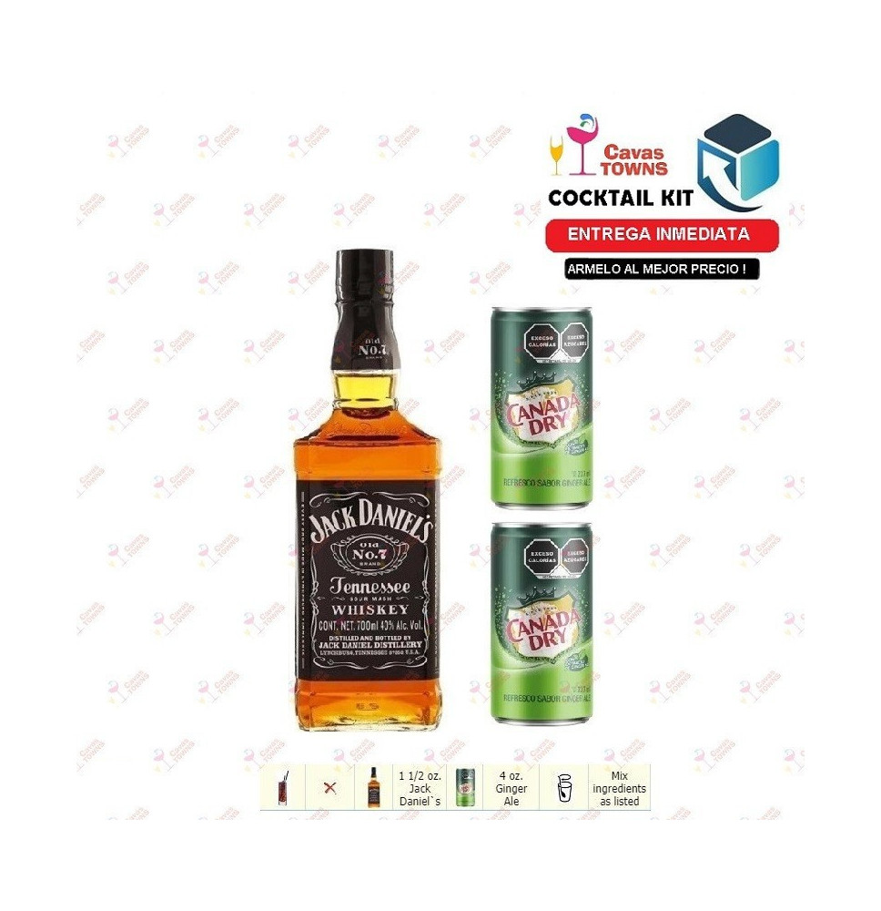 Cocktail Kit Jack and Ginger Receta Recipe - Cavas Towns Cocktail Kit Jack and Ginger Receta Recipe - Cavas Towns