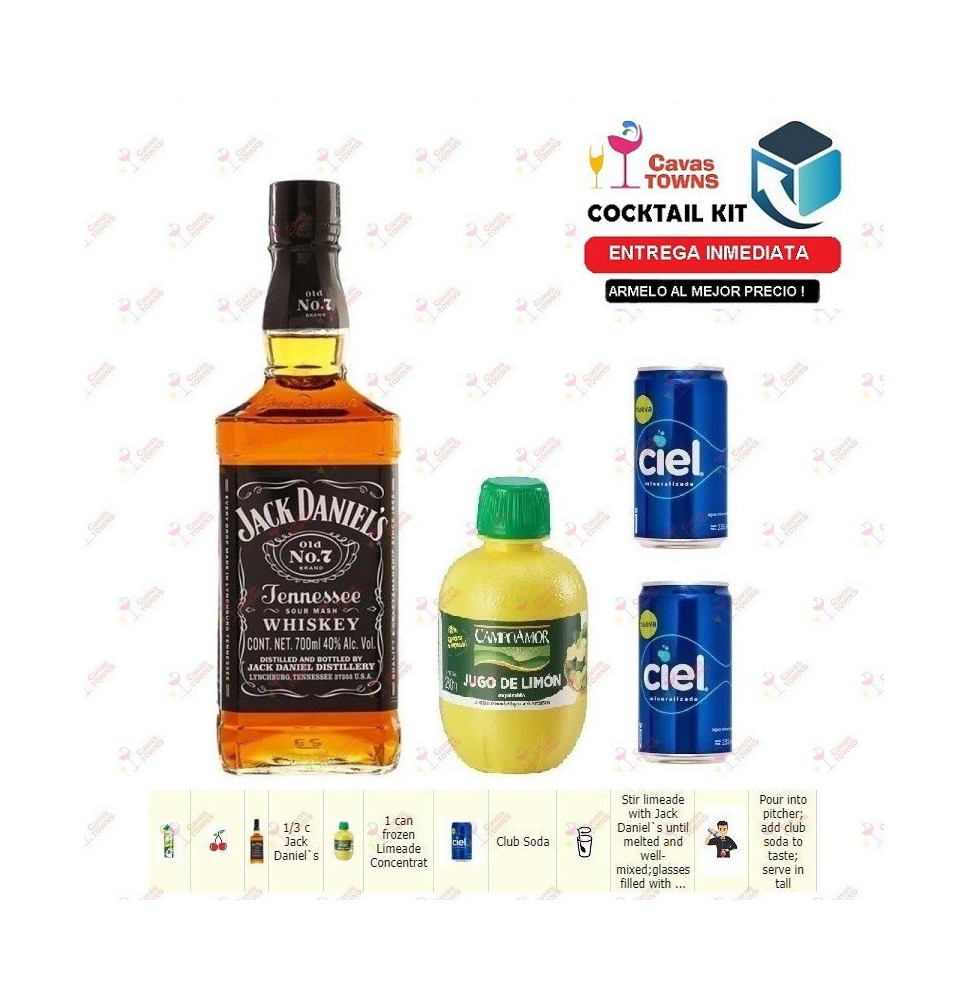 Cocktail Kit Jack Collins Receta Recipe - Cavas Towns Cocktail Kit Jack Collins Receta Recipe - Cavas Towns