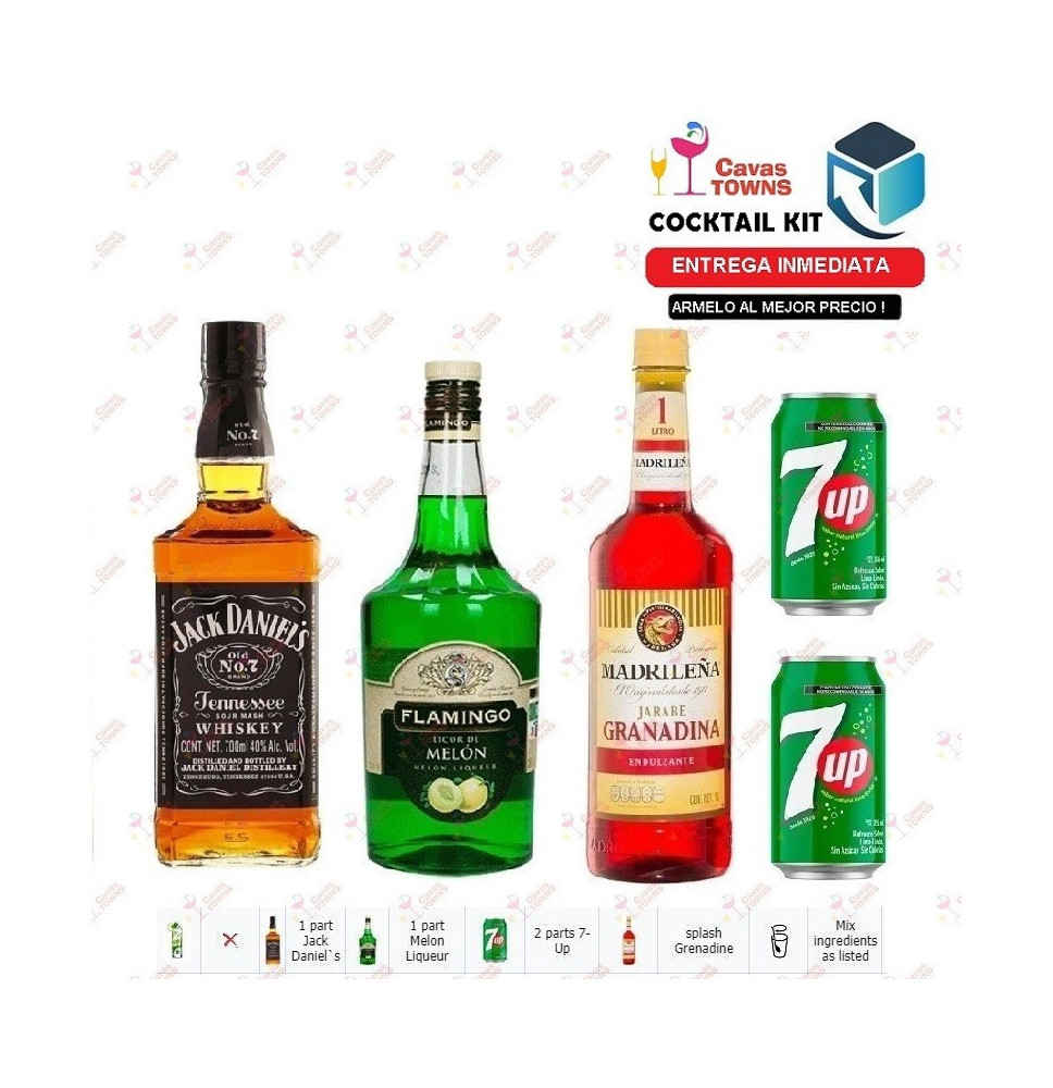 Cocktail Kit Jack Daniel's Watermelon Spike Receta Recipe - Cavas Towns Cocktail Kit Jack Daniel's Watermelon Spike Receta Recipe - Cavas Towns