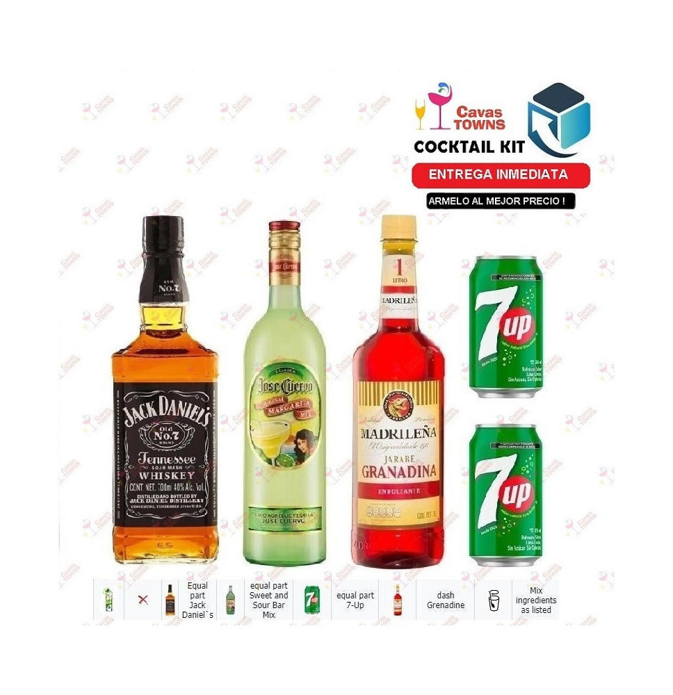 Cocktail Kit Jack of Hearts Receta Recipe - Cavas Towns